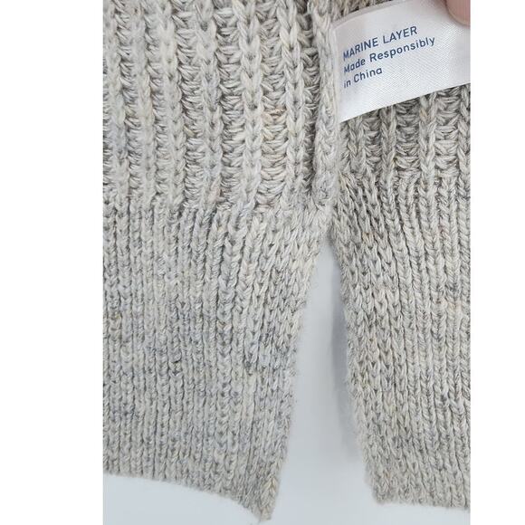 Marine Layer Cabin Cardigan Style 12915 Open Front Cardigan Long Line Size XS - Picture 10 of 10